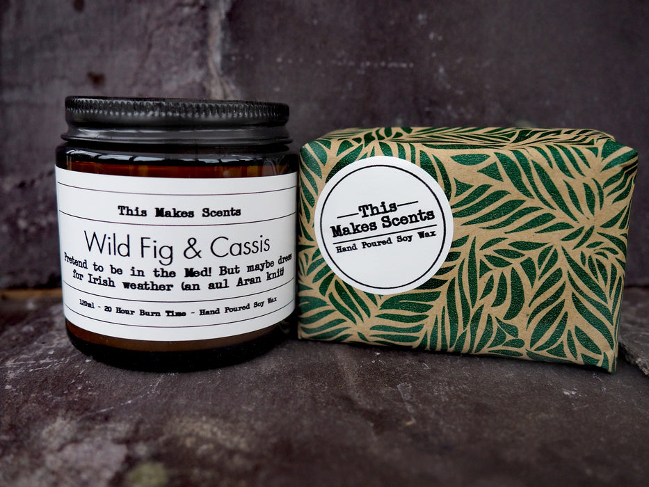 Wild Fig & Cassis Duo (50+ hours burn time)