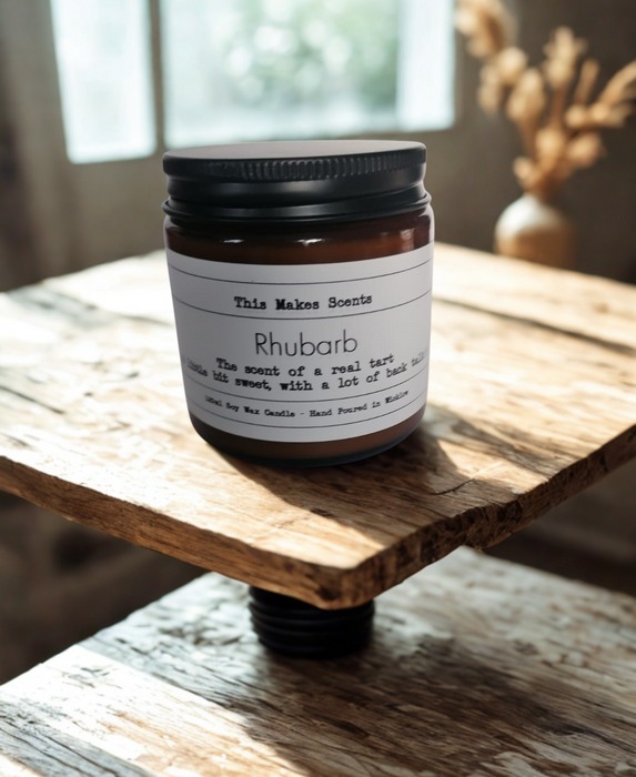 Rhubarb 120ml Candle