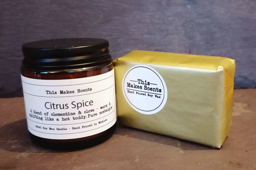 Citrus Spice Duo (50+ hours burn time)
