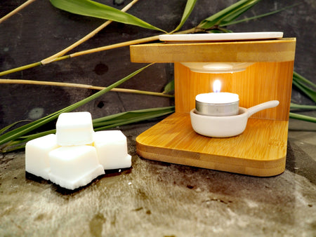 Bamboo Wax Melt Burner