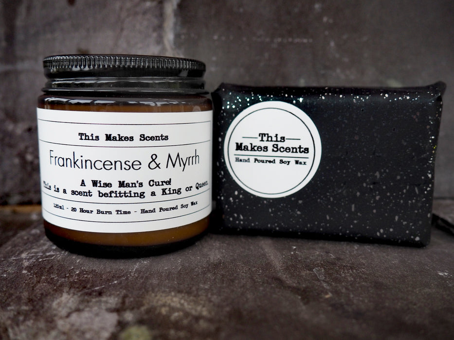 Frankincense & Myrrh Duo (50+ hours burn time)